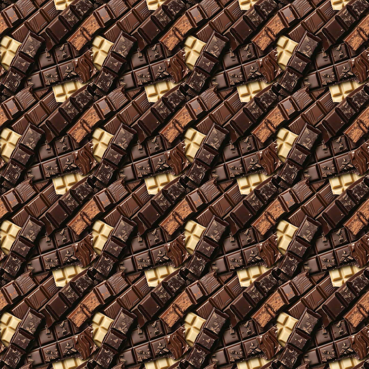 Chocolate Heaven Chocolate Curls 12 x 12 Double-Sided Scrapbook Paper by SSC Designs - 15 Pack
