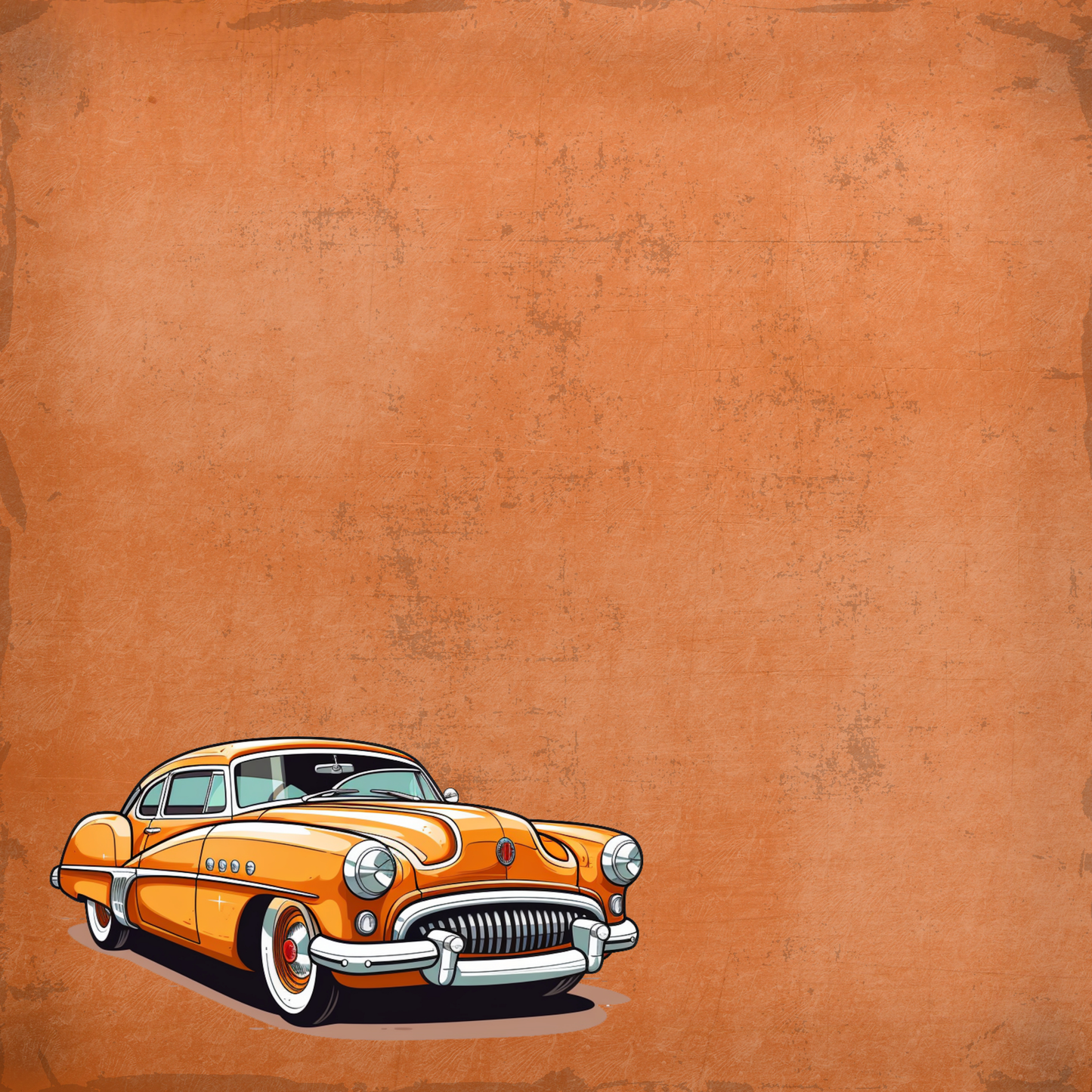 Classic Cars Collection Classic Cars 12 x 12 Double-Sided Scrapbook Paper by SSC Designs - 15 Pack