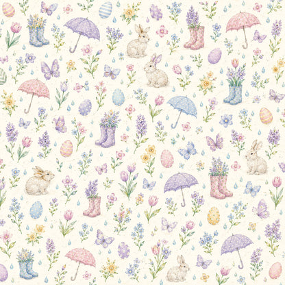 Creative Calendar Collection April 12x12 Double-Sided Scrapbook Paper by SSC Designs - 15 Pack