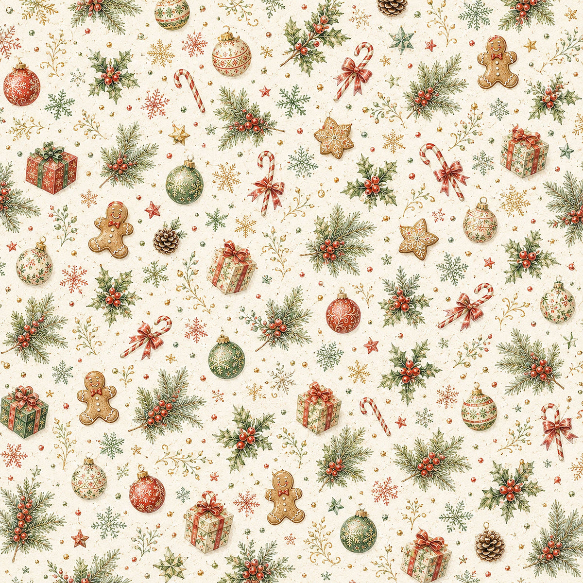 Creative Calendar Collection December 12x12 Double-Sided Scrapbook Paper by SSC Designs - 15 Pack
