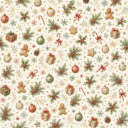 Creative Calendar Collection December 12x12 Double-Sided Scrapbook Paper by SSC Designs - 15 Pack