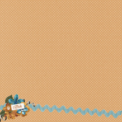 Cat Lover Collection Catitude 12 x 12 Double-Sided Scrapbook Paper by SSC Designs - 15 Pack