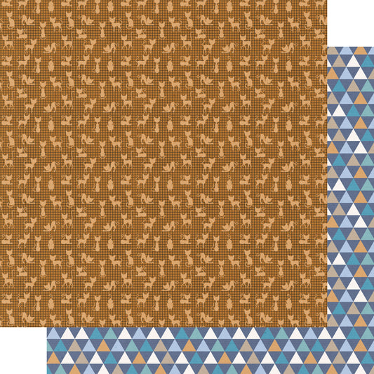 Cat Lover Collection Whisker Wonderland 12 x 12 Double-Sided Scrapbook Paper by SSC Designs - 15 Pack