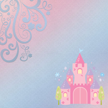 Cinderella Collection Her Castle 12 x 12 Double-Sided Scrapbook Paper by SSC Designs - 15 Pack