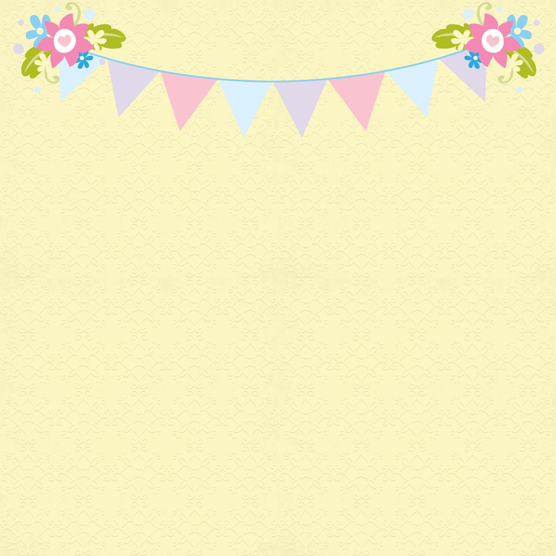 Cinderella Collection Dreams Come True 12 x 12 Double-Sided Scrapbook Paper by SSC Designs