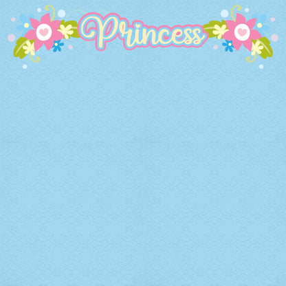 Cinderella Collection Princess 12 x 12 Double-Sided Scrapbook Paper by SSC Designs