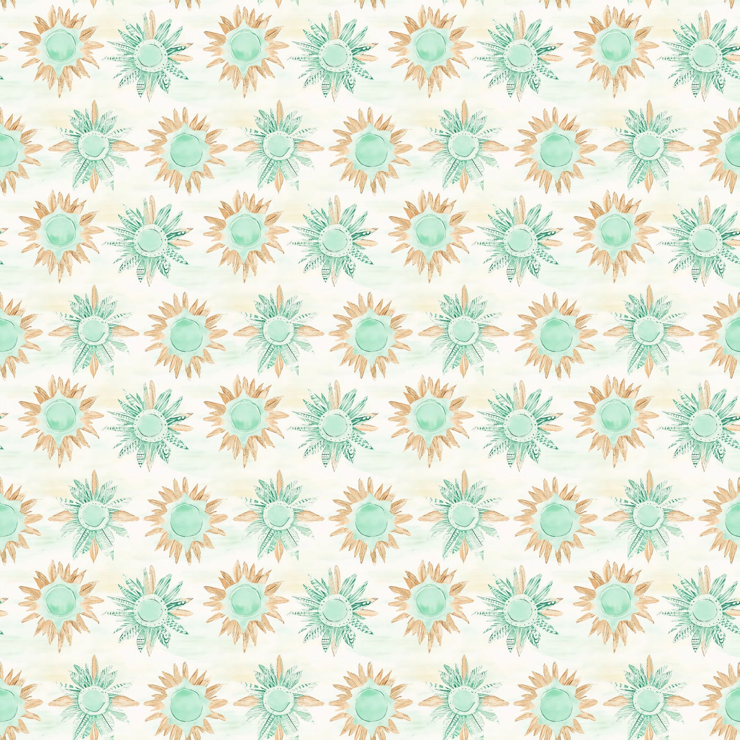 Coastal Shores Collection Breezy Palms 12 x 12 Double-Sided Scrapbook Paper by SSC Designs - 15 Pack