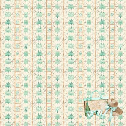 Coastal Shores Collection Lounging Around 12 x 12 Double-Sided Scrapbook Paper by SSC Designs - 15 Pack