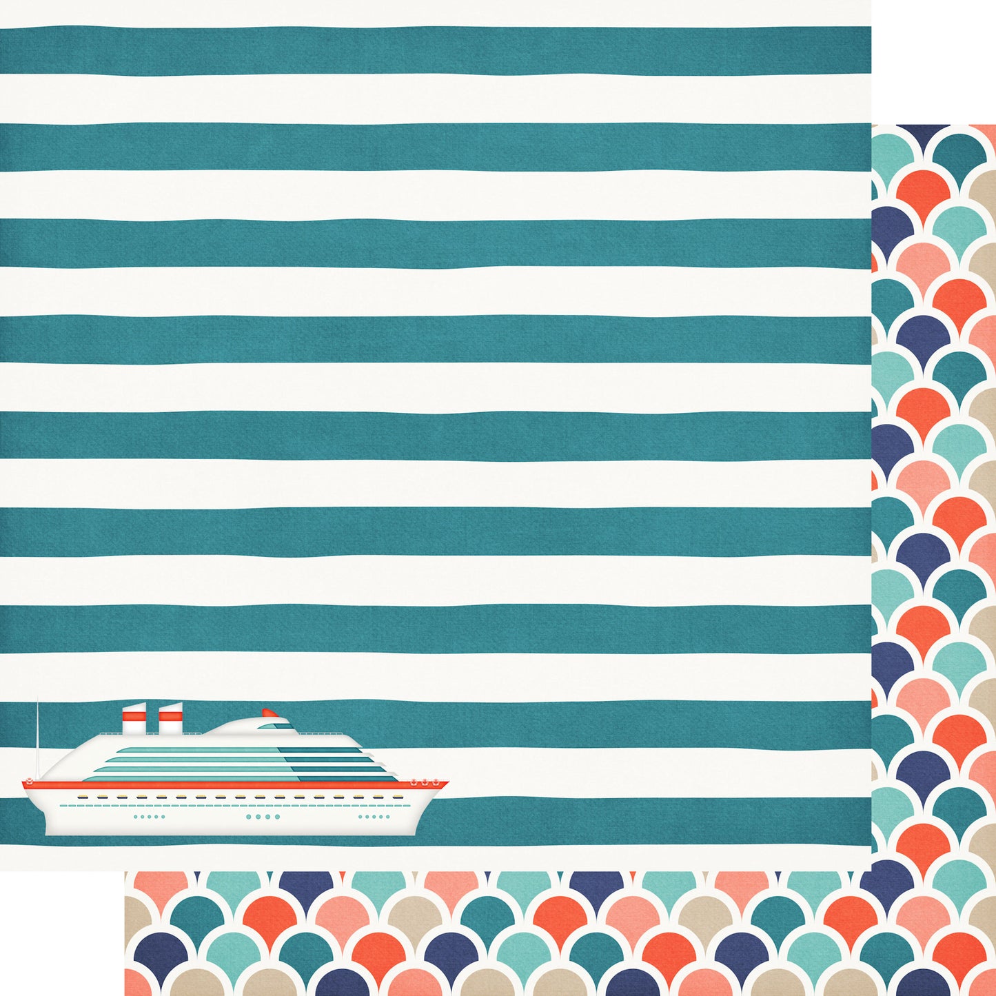 Gone Cruising 12 x 12 Scrapbook Paper & Embellishment Kit by SSC Designs - 3 Kits