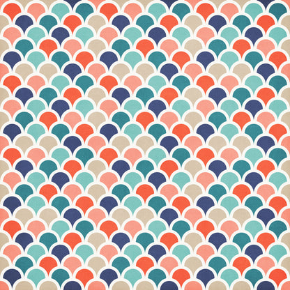 Gone Cruising Collection Cabin Key Stripes 12 x 12 Double-Sided Scrapbook Paper by SSC Designs - 15 Pack