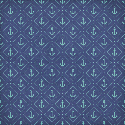 Gone Cruising Collection Midnight on the Deck 12 x 12 Double-Sided Scrapbook Paper by SSC Designs - 15 Pack