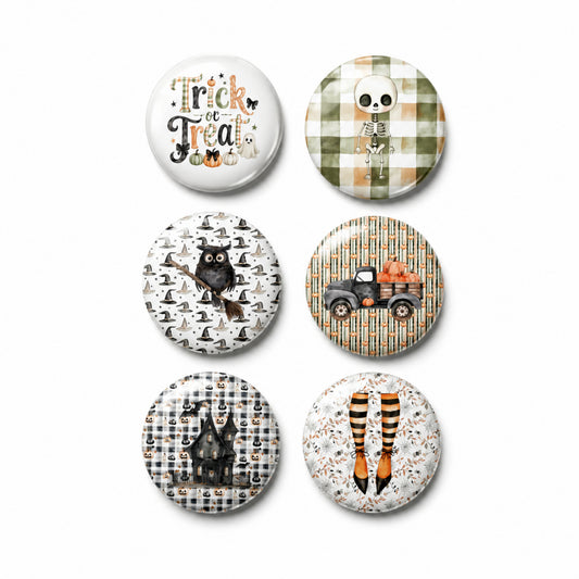 Cute & Spooky Collection Button Bling Scrapbook Embellishments SSC Designs - 3 Packs