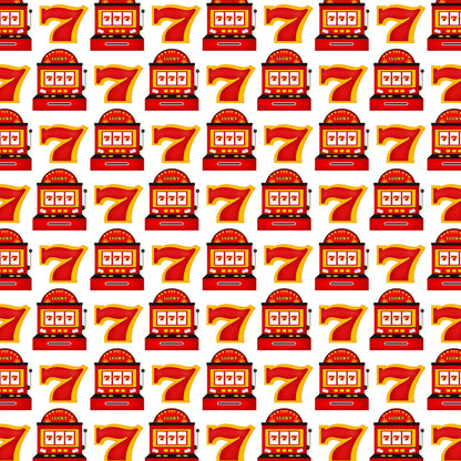 Casino Collection Lucky Sevens 12 x 12 Double-Sided Scrapbook Paper by SSC Designs