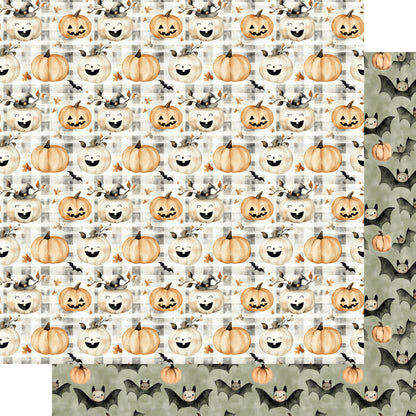 Cute & Spooky Collection October Magic 12 x 12 Double-Sided Scrapbook Paper by SSC Designs - 15 Pack