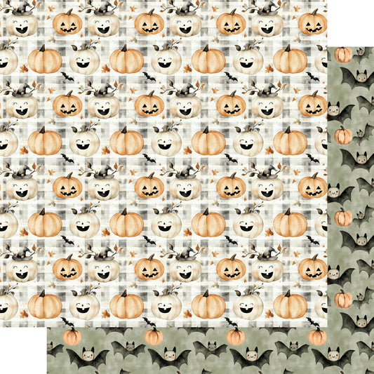 Cute & Spooky Collection October Magic 12 x 12 Double-Sided Scrapbook Paper by SSC Designs - 15 Pack