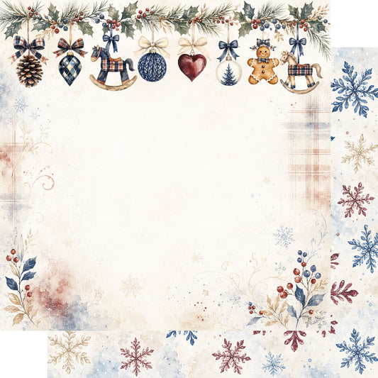Country Winter Collection Country Classic 12 x 12 Double-Sided Scrapbook Paper by SSC Designs - 15 Pack