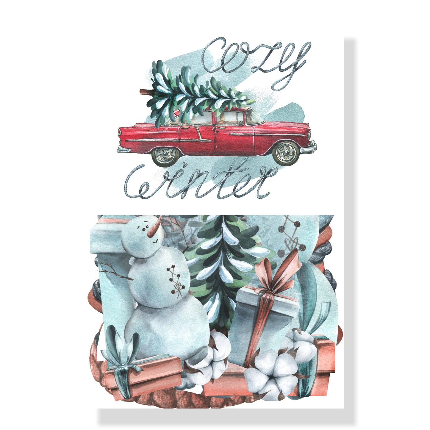 Cozy Winter 12 x 12 Scrapbook Paper & Embellishment Kit by SSC Designs - 3 Kits