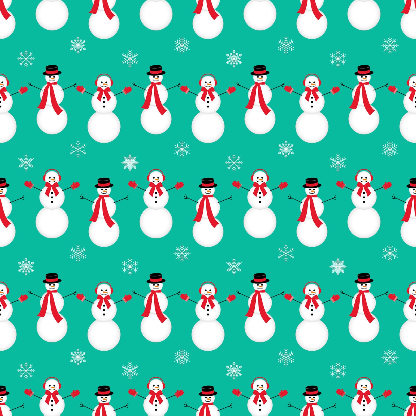 Ugly Christmas Sweater Collection Snowmen 12 x 12 Double-Sided Scrapbook Paper - 15 Pack