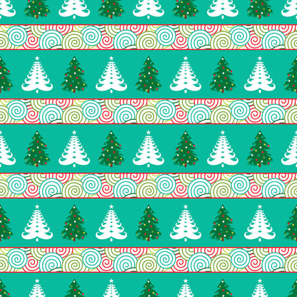 Ugly Christmas Sweater Collection O Christmas Tree 12 x 12 Double-Sided Scrapbook Paper - 15 Pack