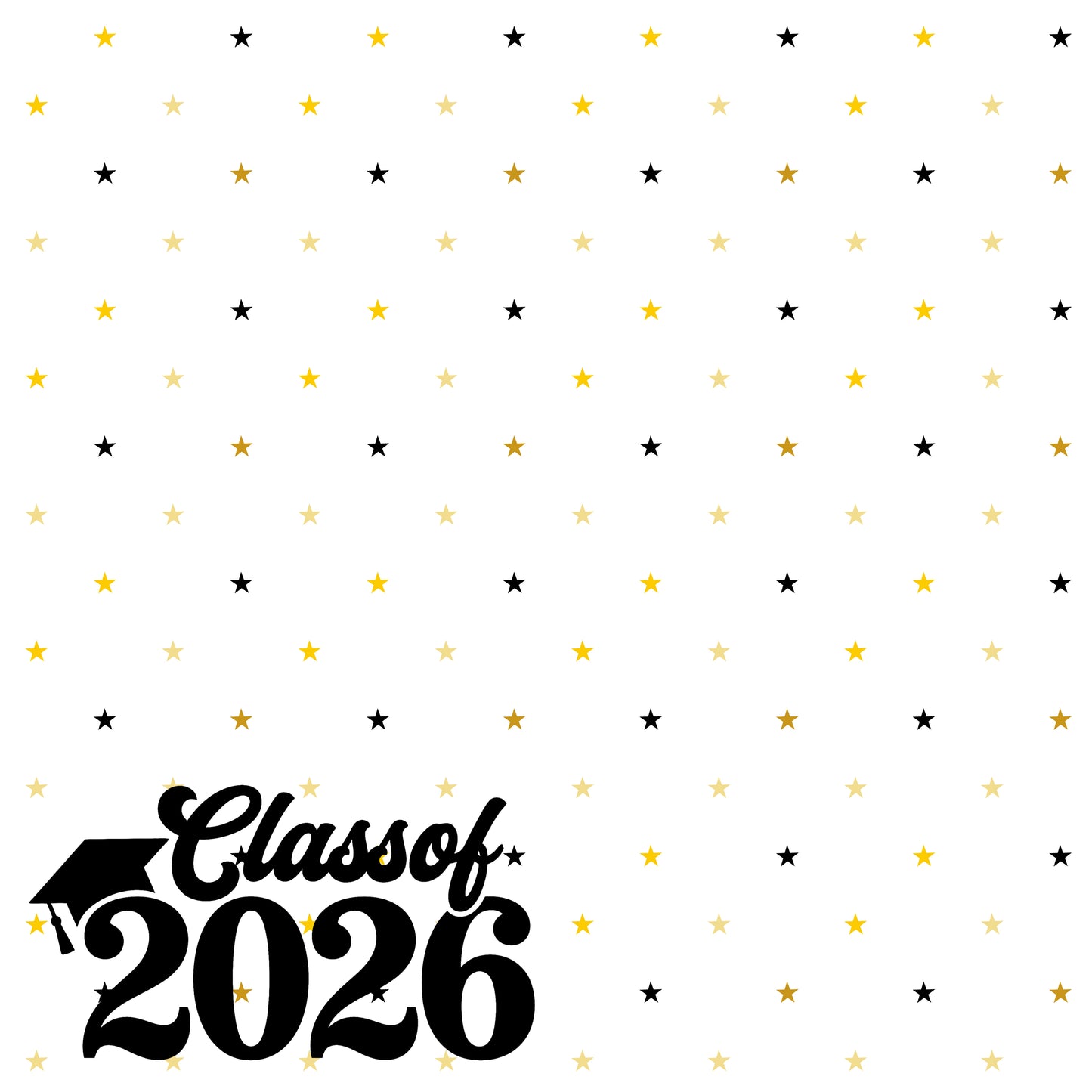 Graduation Collection Class of 2026 12 x 12 Double-Sided Scrapbook Paper - 15 Pack