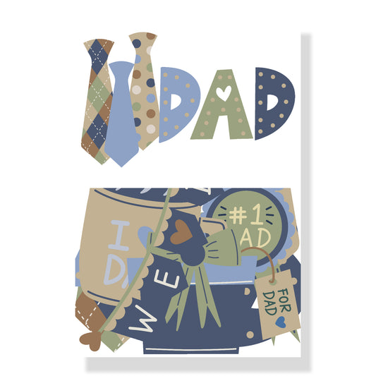 Dad Collection Laser Cut Scrapbook Ephemera Embellishments by SSC Designs - 3 Packs