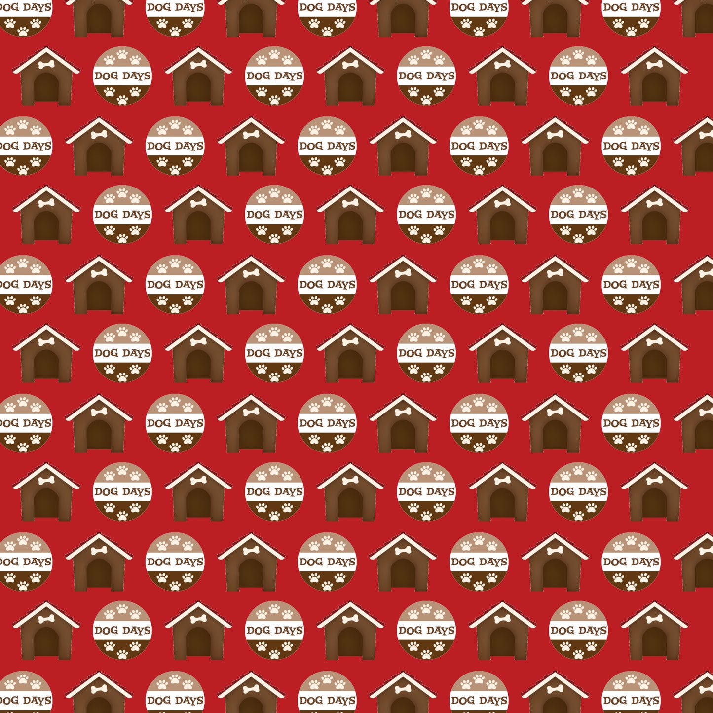 Dog Days Collection Dog Days 12 x 12 Double-Sided Scrapbook Paper by SSC Designs - 15 Pack