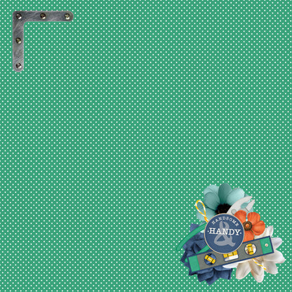 Home Improvement Collection Toolbox Trends 12 x 12 Double-Sided Scrapbook Paper by SSC Designs - 15 Pack