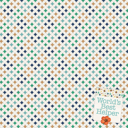 Home Improvement Collection Mrs. Handy 12 x 12 Double-Sided Scrapbook Paper by SSC Designs - 15 Pack