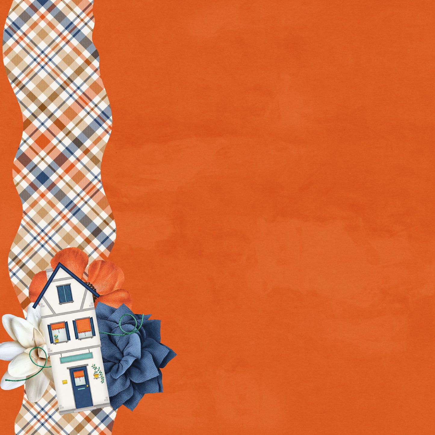 Home Improvement Collection Construction Zone 12 x 12 Double-Sided Scrapbook Paper by SSC Designs - 15 Pack