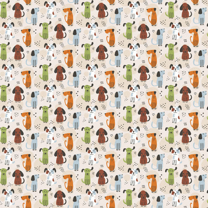 Dog Lover Collection Canine Companions 12 x 12 Double-Sided Scrapbook Paper by SSC Designs - 15 Pack