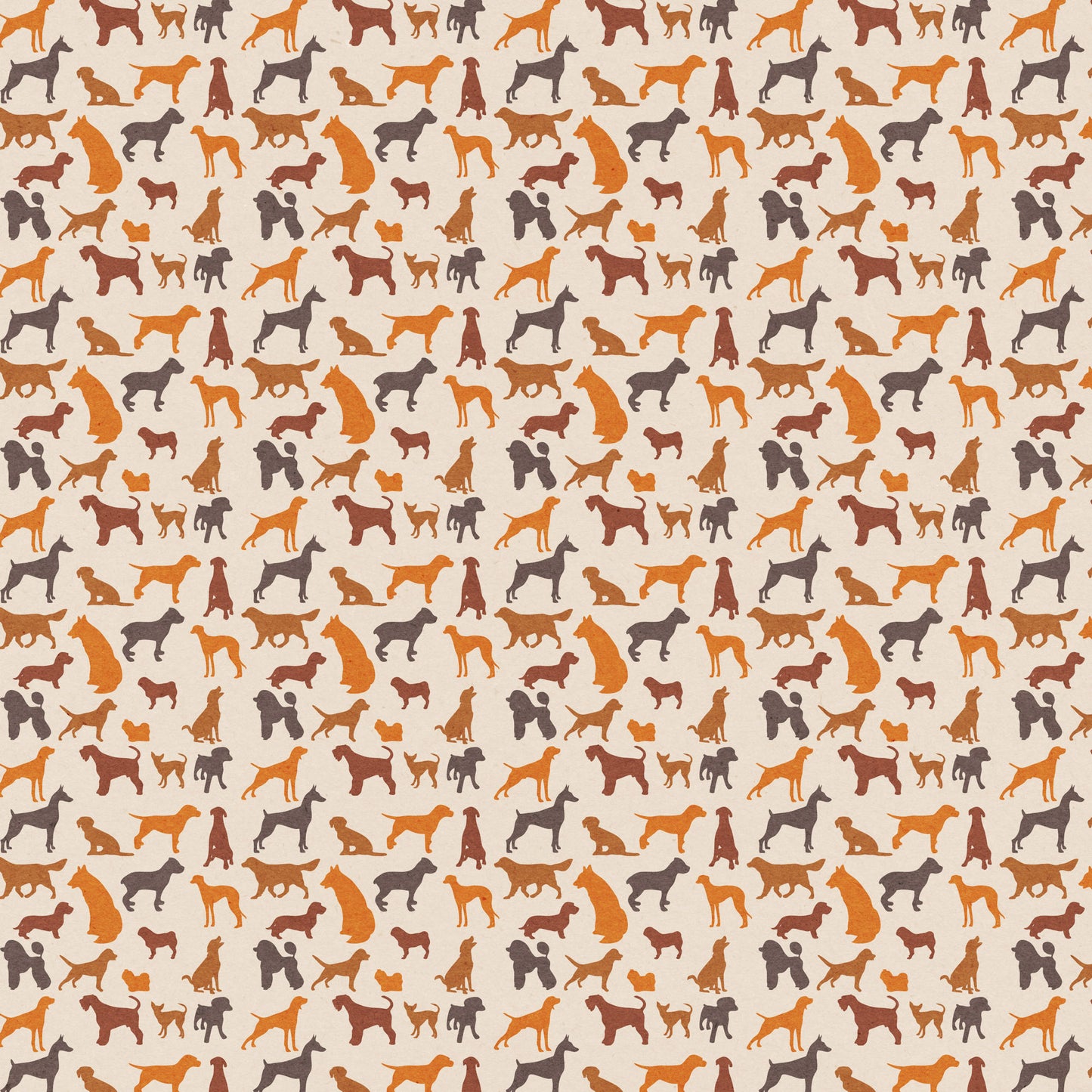 Dog Lover Collection Playful Pups 12 x 12 Double-Sided Scrapbook Paper by SSC Designs - 15 Pack