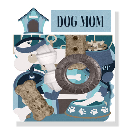 Dog Mom Collection Laser Cut Scrapbook Ephemera Embellishments by SSC Designs - 3 Packs