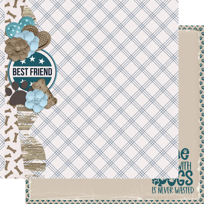 Dog Mom 12 x 12 Scrapbook Paper & Embellishment Kit by SSC Designs - 3 Kits