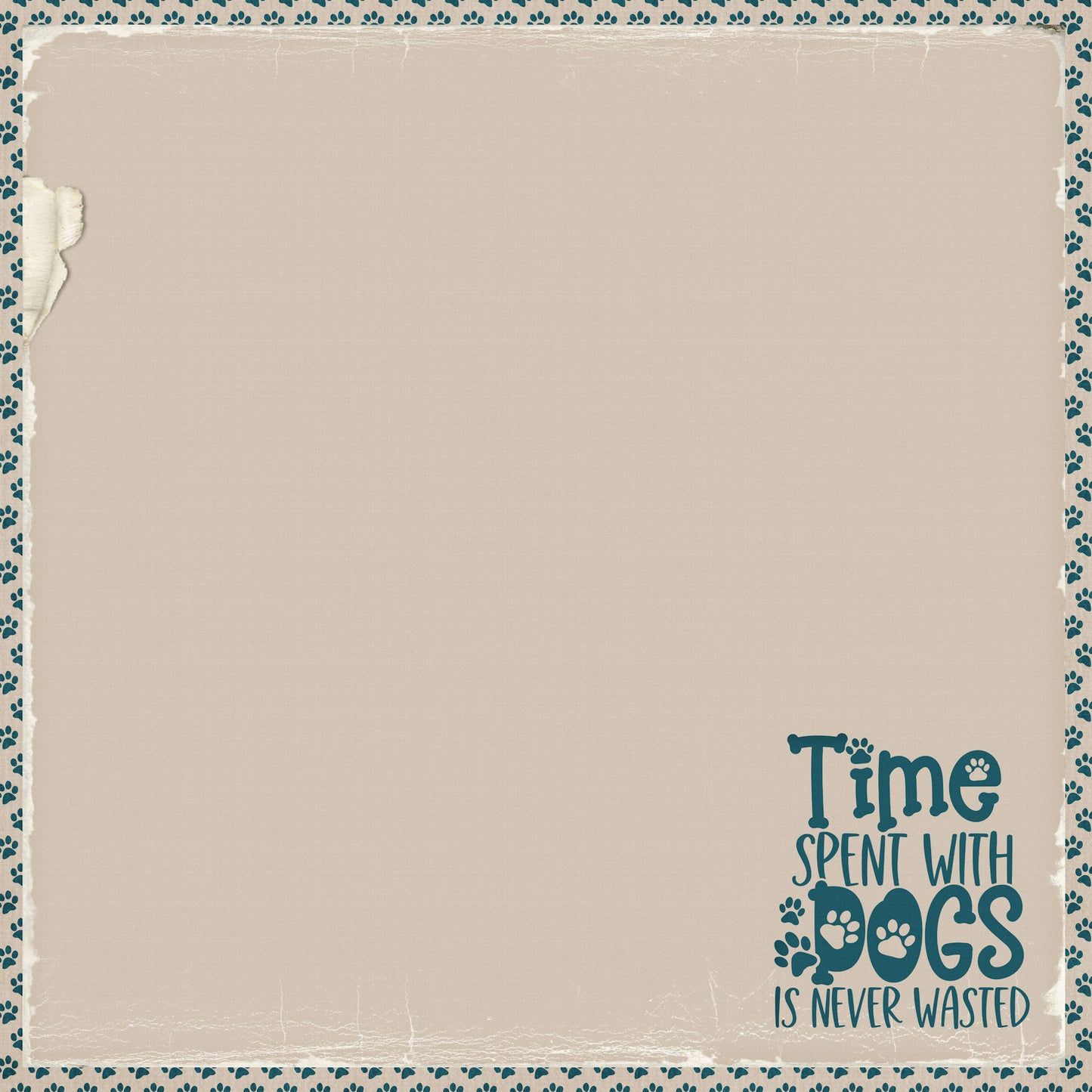 Dog Mom Collection Best Friend 12 x 12 Double-Sided Scrapbook Paper by SSC Designs - 15 Pack