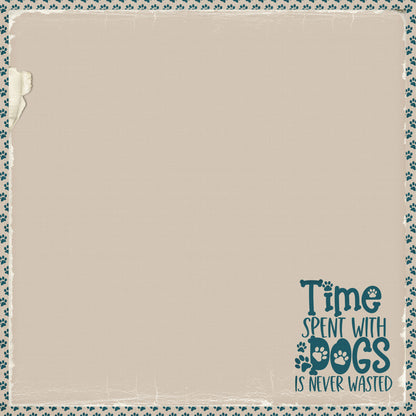 Dog Mom Collection Best Friend 12 x 12 Double-Sided Scrapbook Paper by SSC Designs - 15 Pack