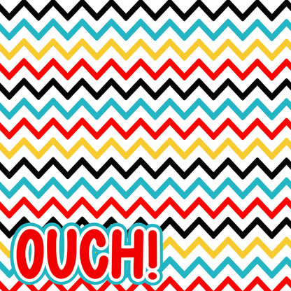 Doctor's Orders Collection Ouch! 12 x 12 Double-Sided Scrapbook Paper by SSC Designs