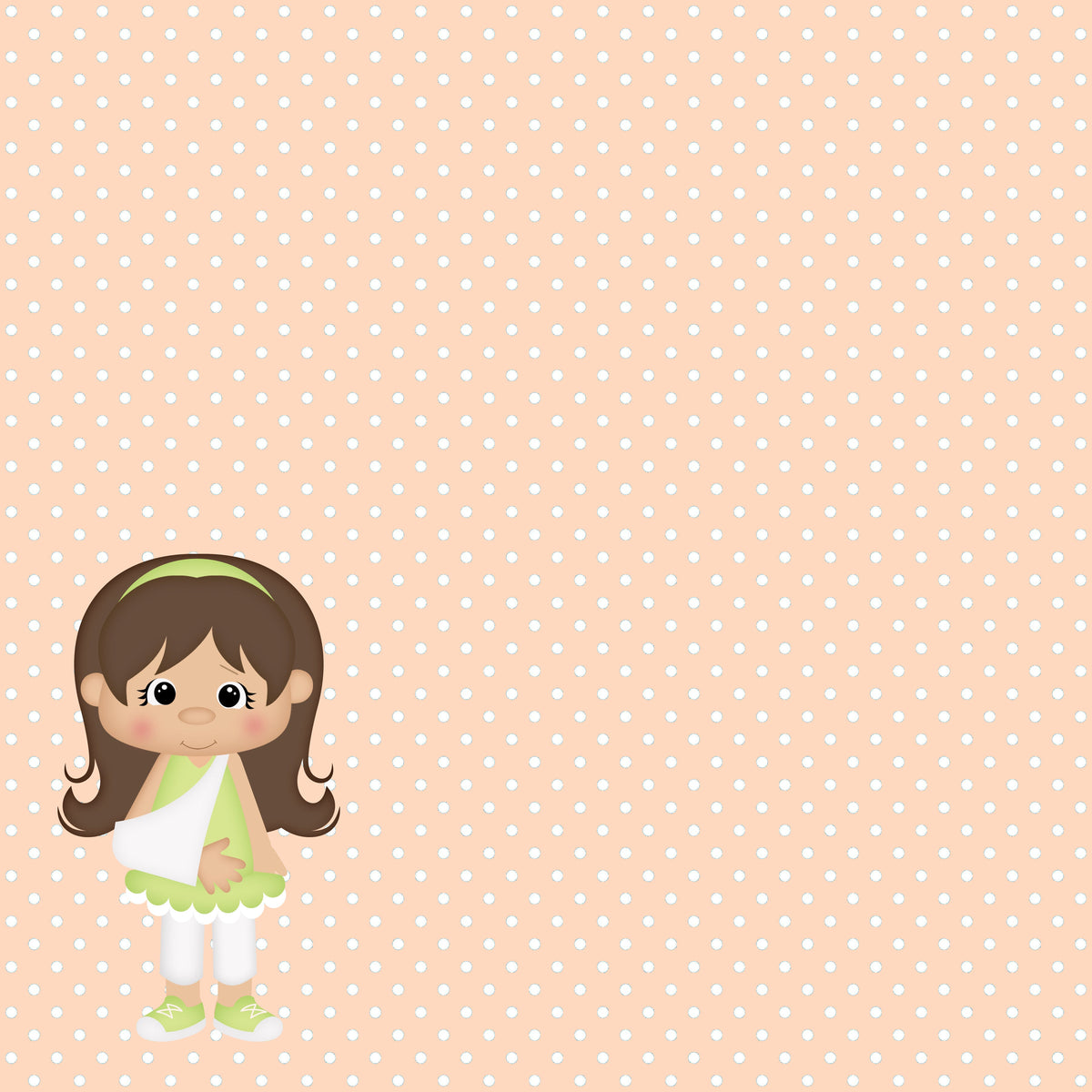 Doctor's Orders Collection Help Me Heal 12 x 12 Double-Sided Scrapbook Paper by SSC Designs
