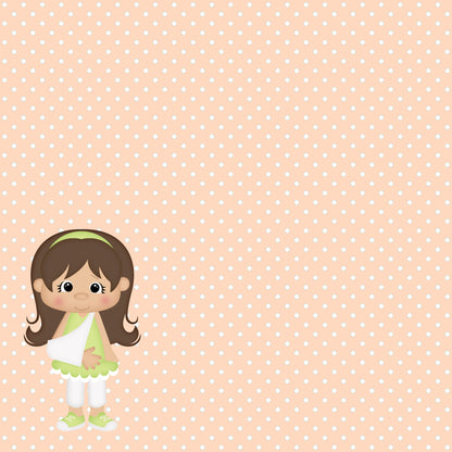 Doctor's Orders Collection Help Me Heal 12 x 12 Double-Sided Scrapbook Paper by SSC Designs