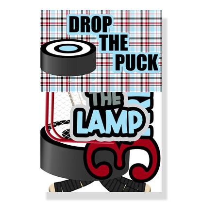 Drop The Puck 12 x 12 Scrapbook Paper Pack & Embellishment Kit - 3 Kits