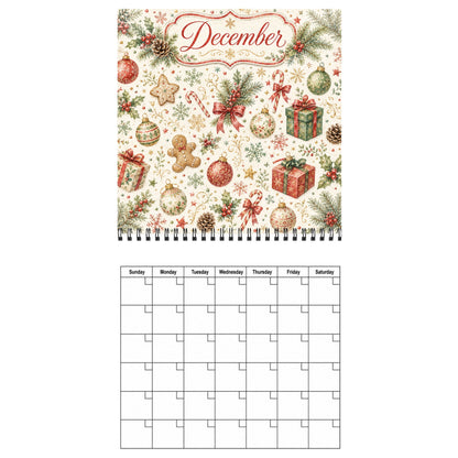 Craft Your Year Calendar Series 12-Month 12 x 12 Undated Calendar by SSC Designs - 3 Pack