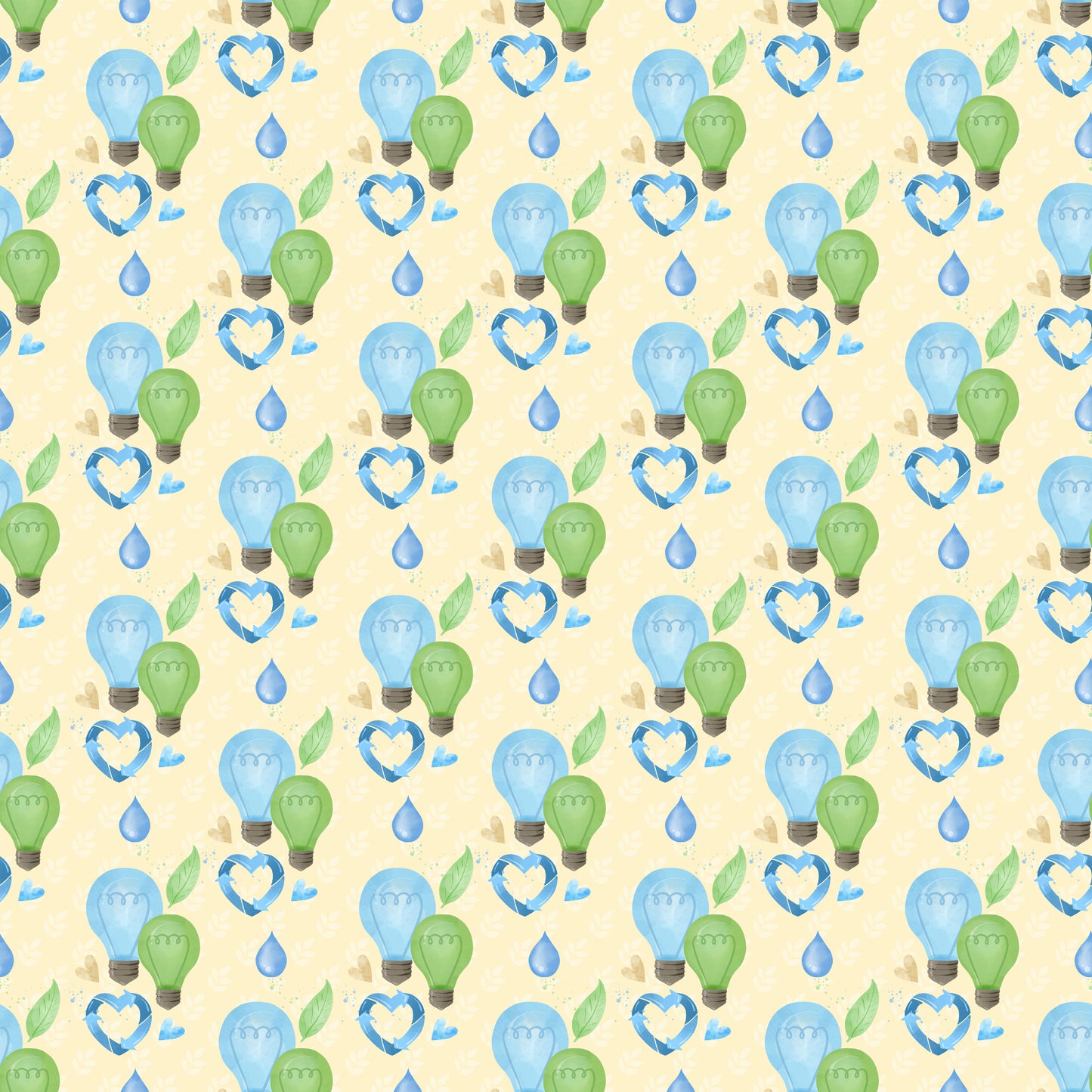 Earth Day Collection Earth Day Love 12 x 12 Double-Sided Scrapbook Paper by SSC Designs - 15 Pack