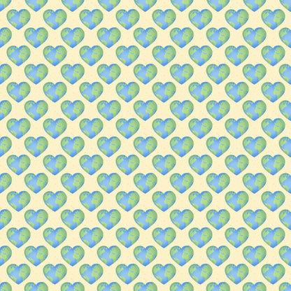 Earth Day Collection Earth Day Love 12 x 12 Double-Sided Scrapbook Paper by SSC Designs - 15 Pack