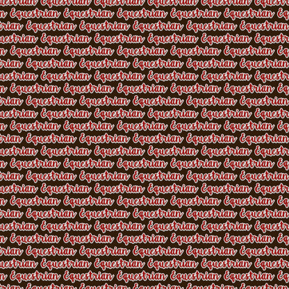 Equestrian Collection Equestrian Title 12 x 12 Double-Sided Scrapbook Paper by SSC Designs - 15 Pack
