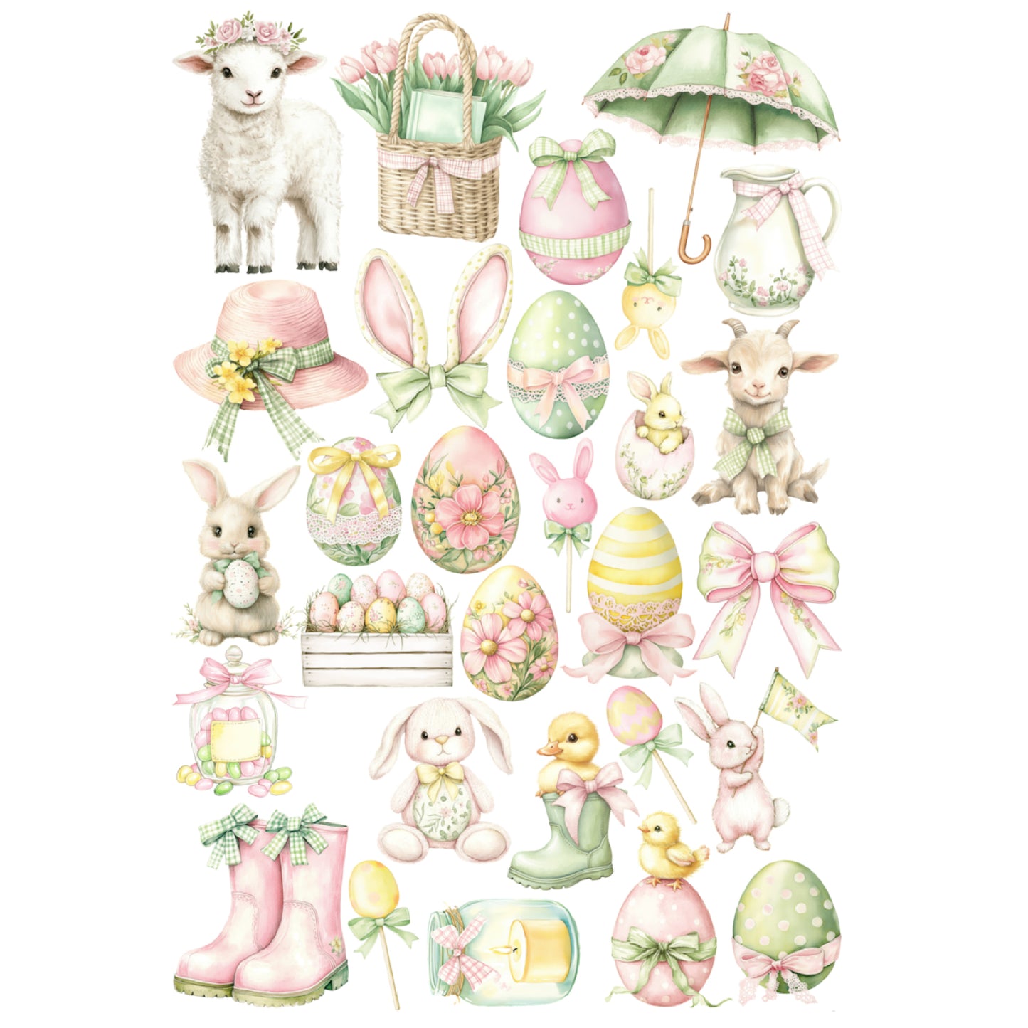 Easter Garden 12 x 12 Scrapbook Paper & Embellishment Kit by SSC Designs - 3 Kits