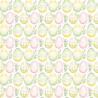 Easter Garden Collection Blooming Meadow 12 x 12 Double-Sided Scrapbook Paper by SSC Designs - 15 Pack