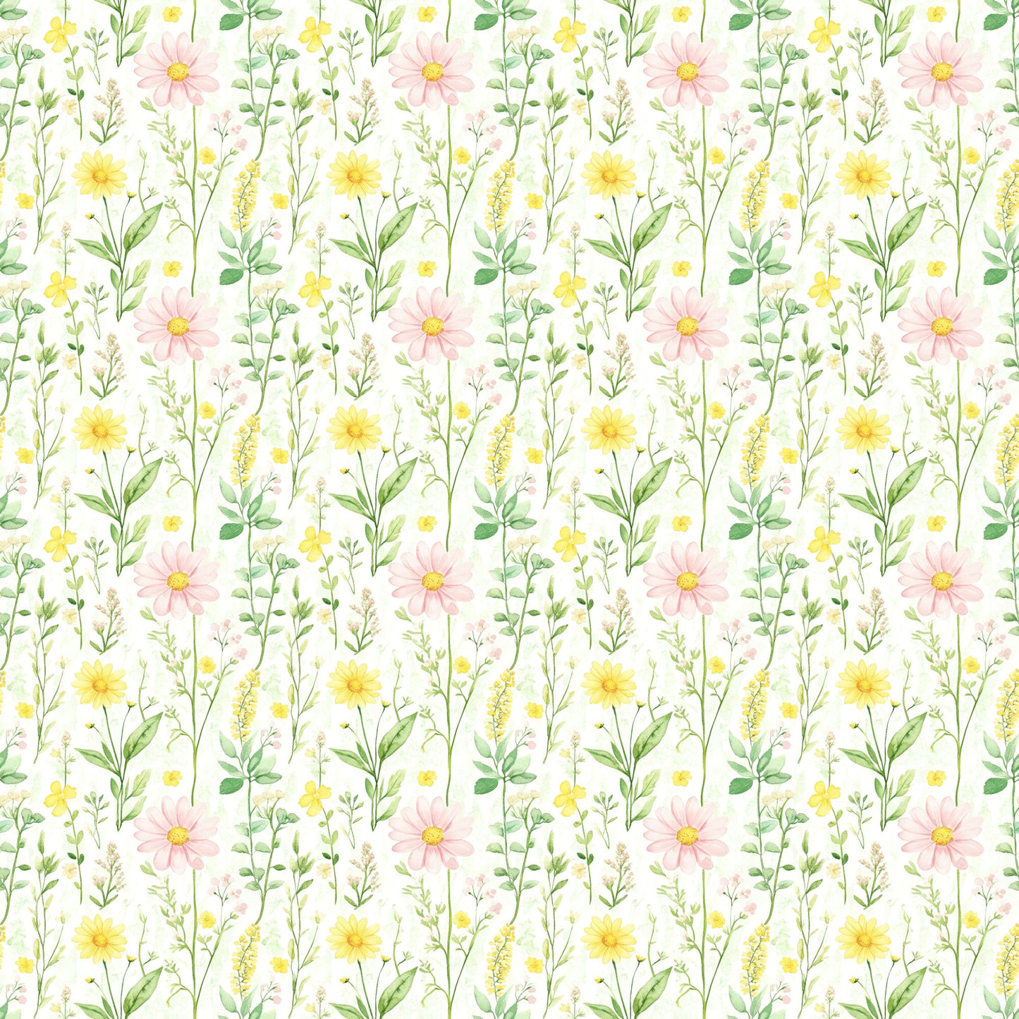 Easter Garden Collection Blooming Meadow 12 x 12 Double-Sided Scrapbook Paper by SSC Designs - 15 Pack