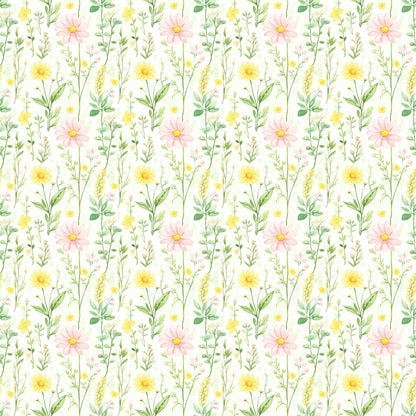Easter Garden Collection Blooming Meadow 12 x 12 Double-Sided Scrapbook Paper by SSC Designs - 15 Pack