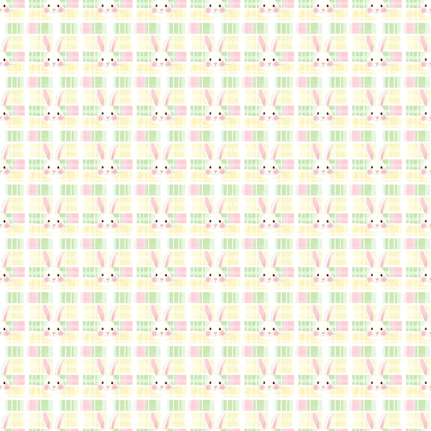 Easter Garden Collection Bunny Trails 12 x 12 Double-Sided Scrapbook Paper by SSC Designs - 15 Pack