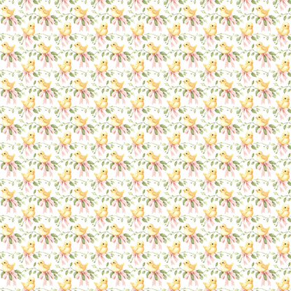 Easter Garden Collection Sweet Peep Scenery 12 x 12 Double-Sided Scrapbook Paper by SSC Designs - 15 Pack