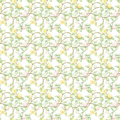 Easter Garden Collection Springtime Wishes 12 x 12 Double-Sided Scrapbook Paper by SSC Designs - 15 Pack